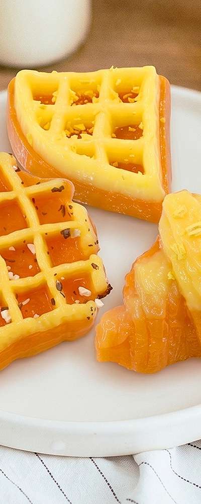 PopoFancy Waffle Crunch Squishy