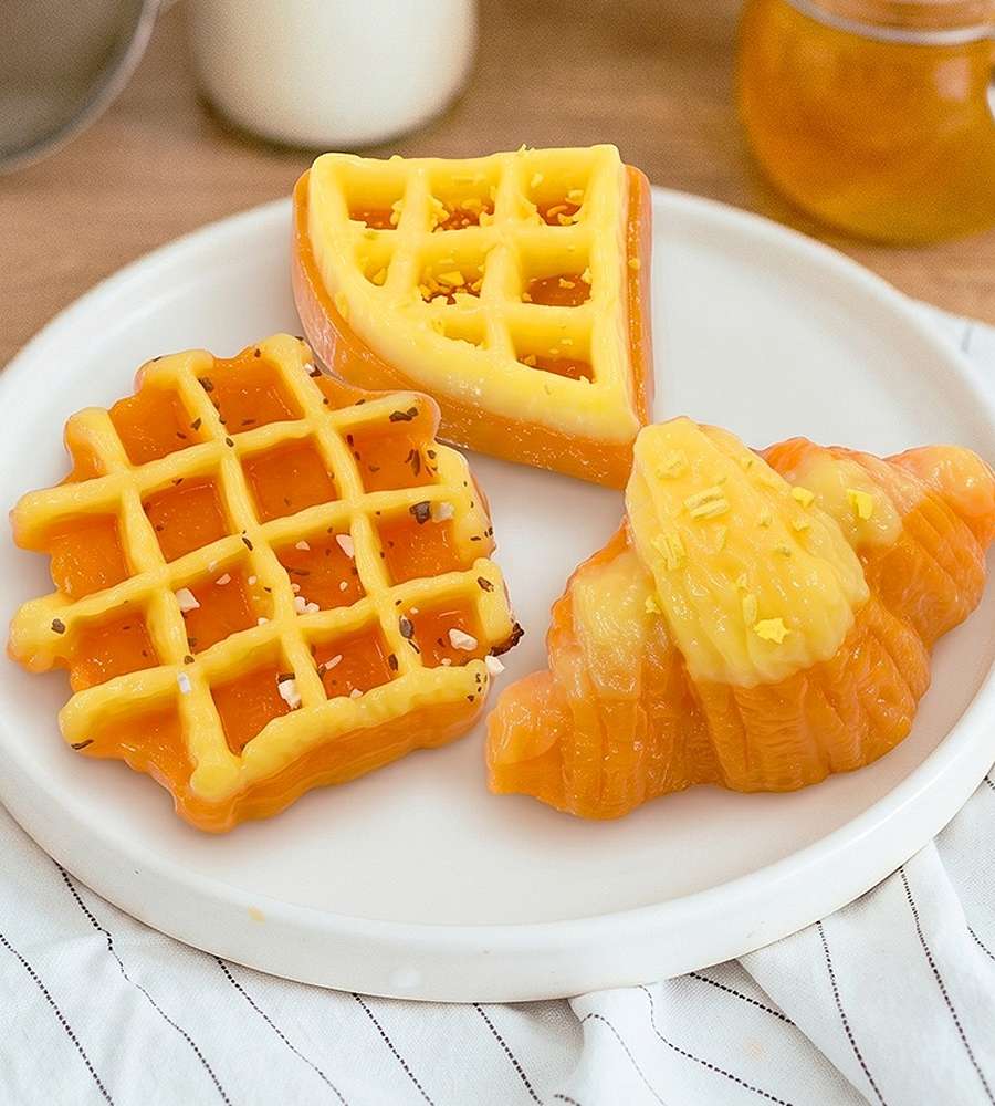 PopoFancy Waffle Crunch Squishy