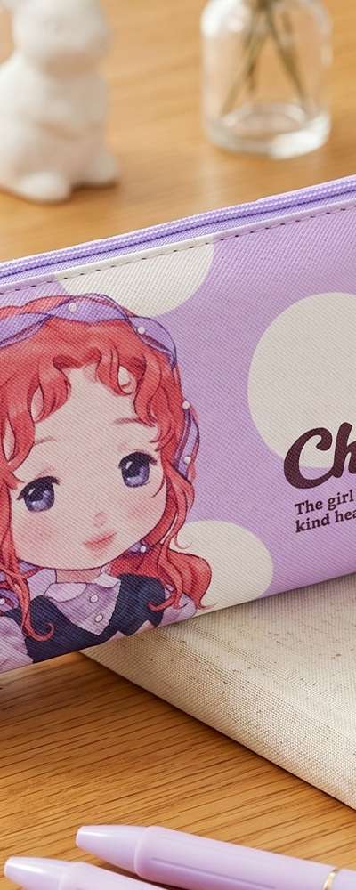 PopoFancy Choo Choo Big Dot Pouch
