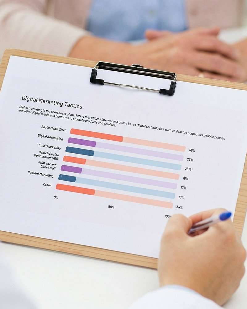 Simple Wood Horizontal Clipboard A4 Binder Office Document Menu Board