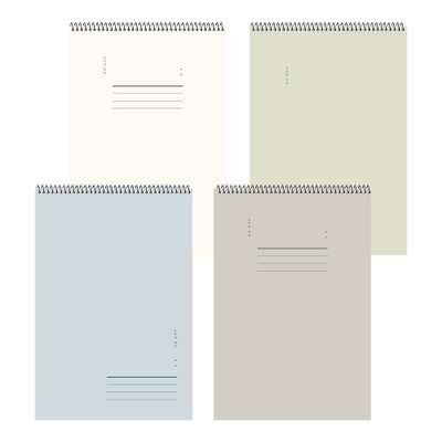 PopoFancy PopoSimple 8mm Saddle-Stitched Lined Notebook 10-Pack Back-to-School Supplies Mistake Correction Notebook