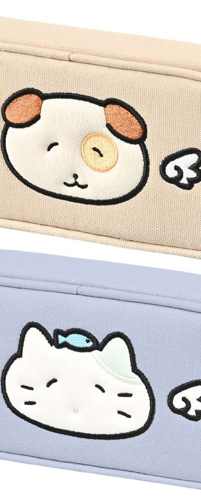 Popofancy Meoni Canvas Pencil Case