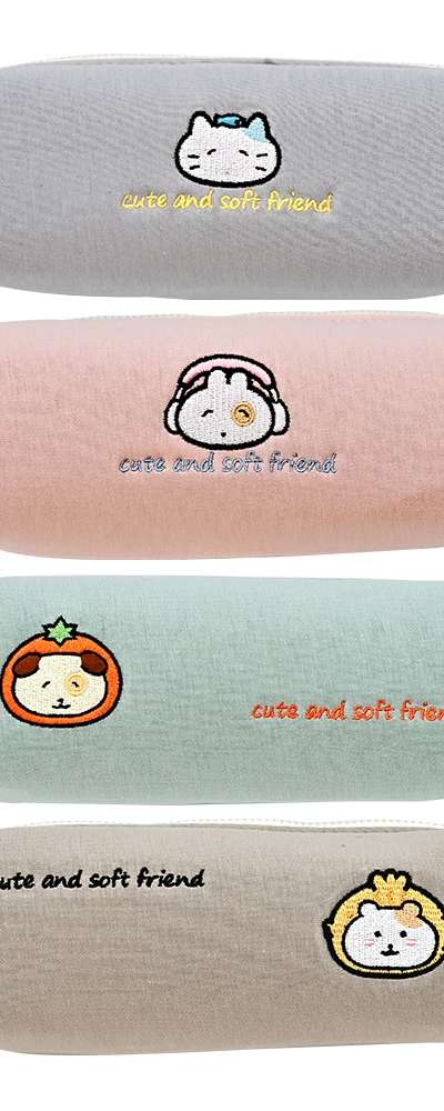 PopoFancy Meoni Embroidered Pencil Case