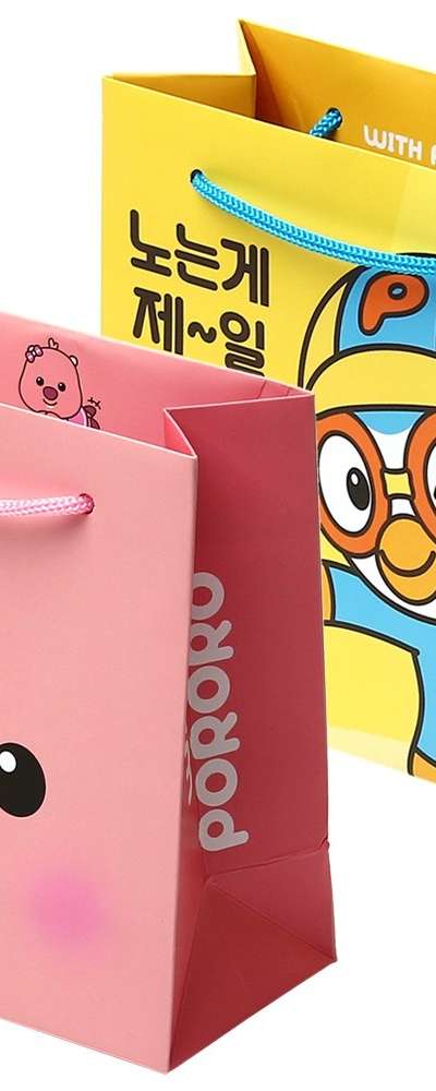 Pororo & Tuko Paper Shopping Bag Return Gift by Popofancy
