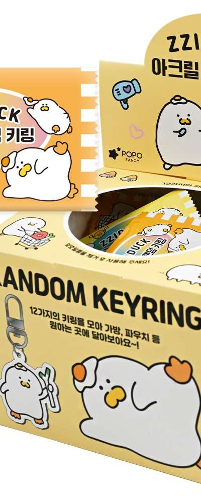 PopoFancy Jjiduk-i Acrylic Random Keyring Gacha