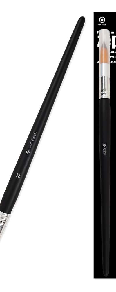Popo Fancy Zephyr Artist Brush Size 24 Art Brush Art Supply