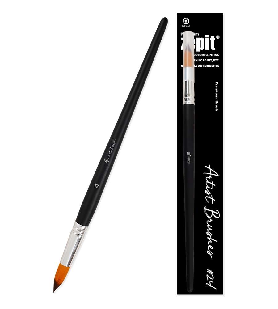 Popo Fancy Zephyr Artist Brush Size 24 Art Brush Art Supply