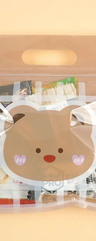 PopoFancy Happy Goodie Bag Animal (Medium) 50 pieces Kindergarten Thank-You Gift Bulk