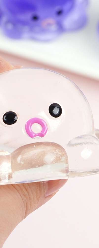 PopoFancy Munner Squishy Octopus Slime Set of 2