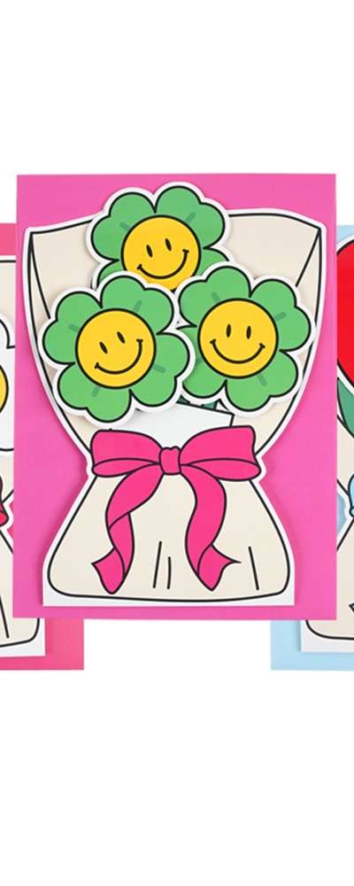 Popofancy Smile King 3D Card Letterpad