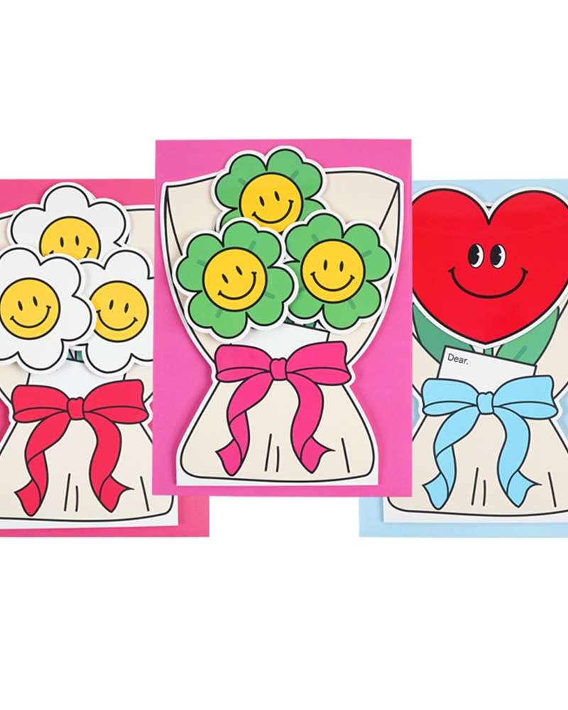 Popofancy Smile King 3D Card Letterpad