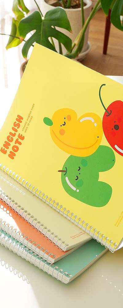 Maelrengi English Notebook 4-Book Set