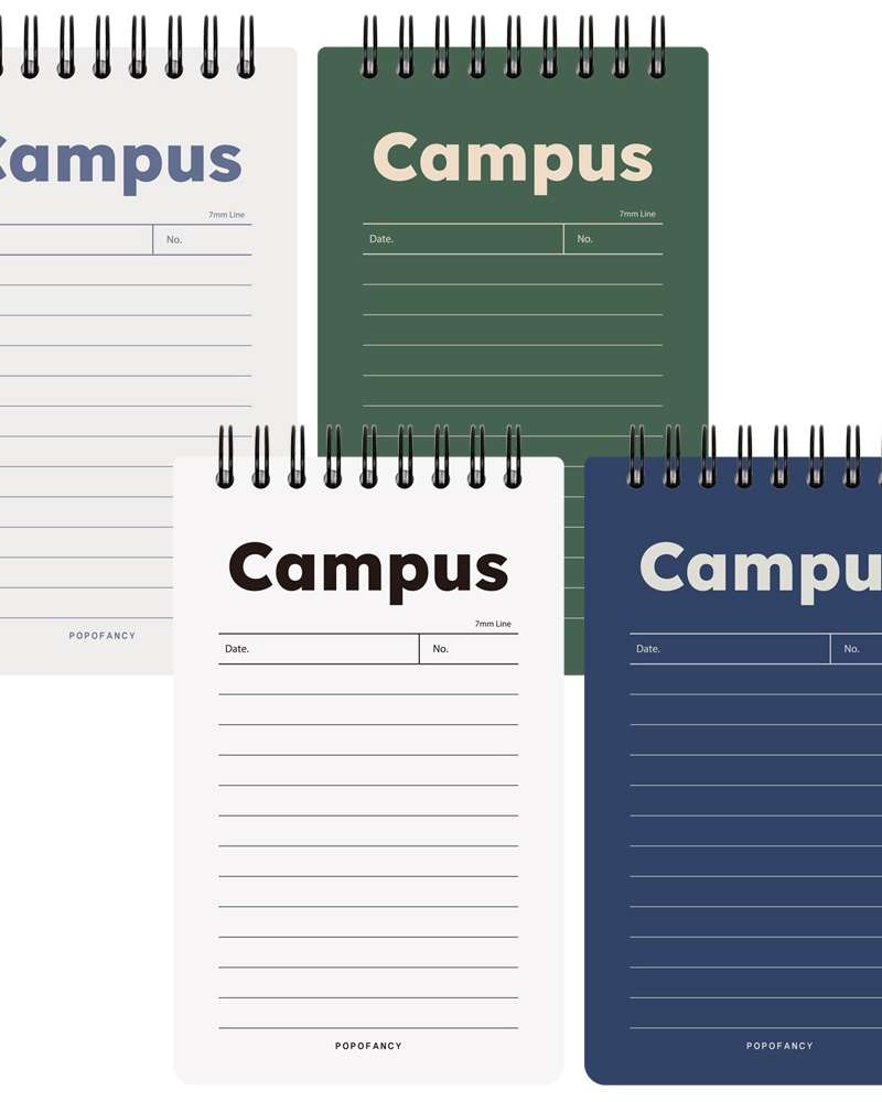 Campus Saddle-Stitched Composition Notebook 4-Piece Set