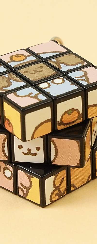 PopoFancy Hamchi Secret Random Cube Keyring