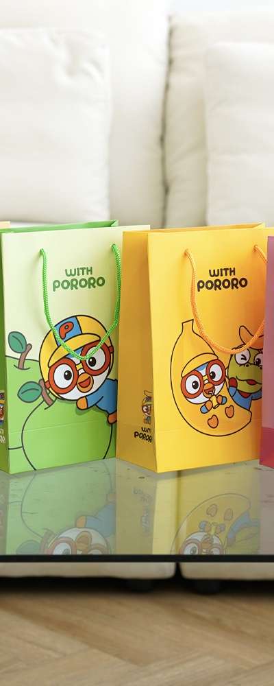 Pororo Fruits Shopping Bag