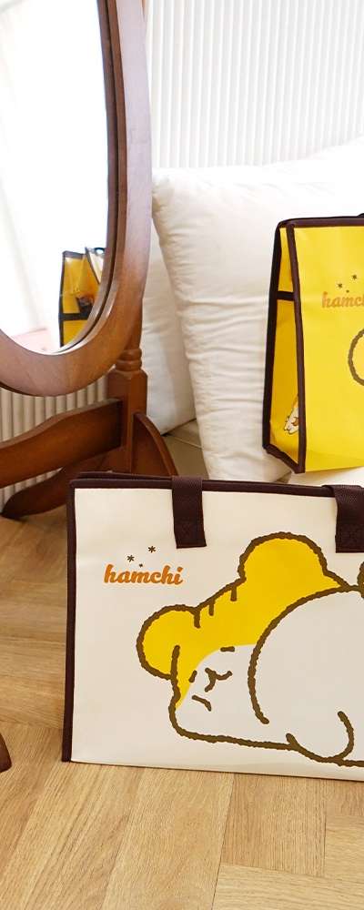 PopoFancy Hamchi Zipper Tarpaulin Pouch