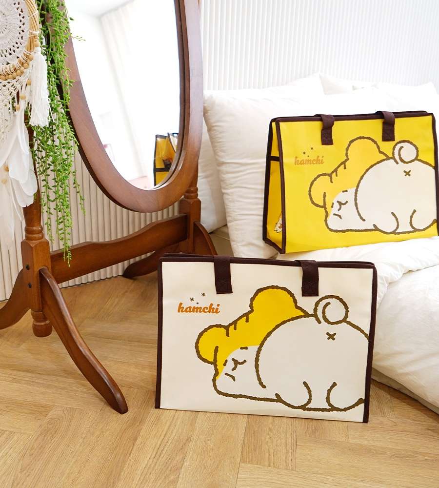 PopoFancy Hamchi Zipper Tarpaulin Pouch