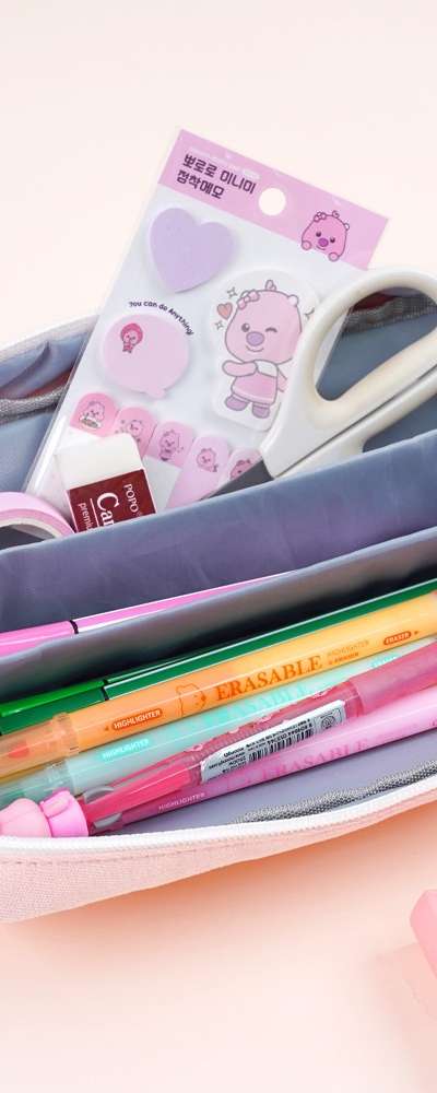 Popofancy Pastel 3-Tier Pen Pouch