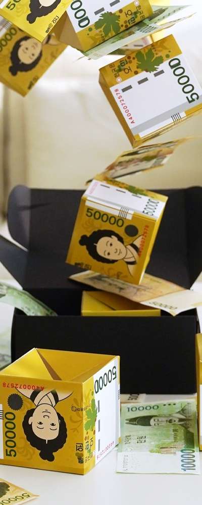 Popo Fancy Parents' Birthday Surprise Abalone Money Box