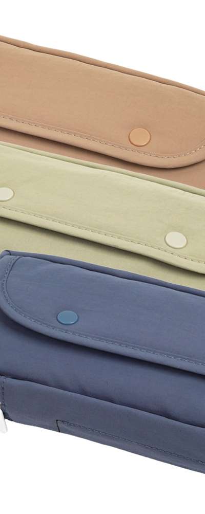 PopoFancy Low-Noise Pocket 3-Tier Pen Pouch