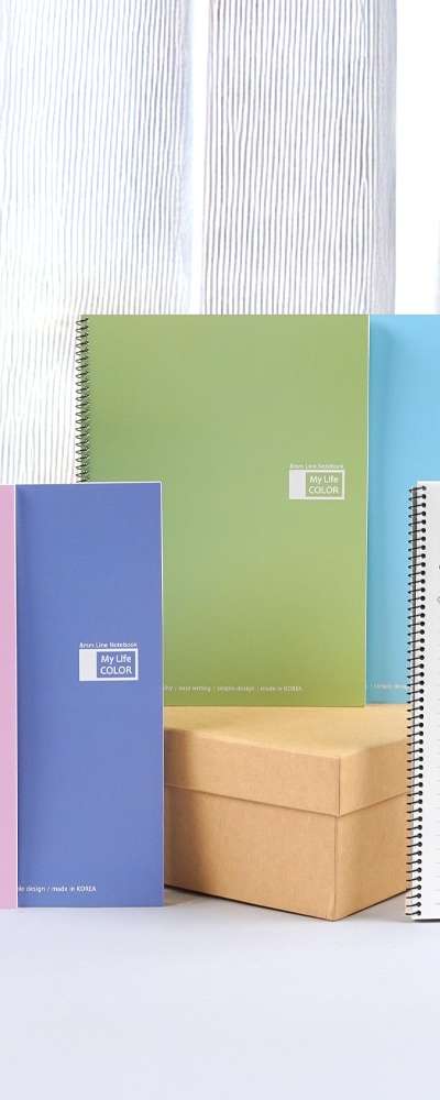 Popo Fancy My Life Color Notebook 10-Book Set
