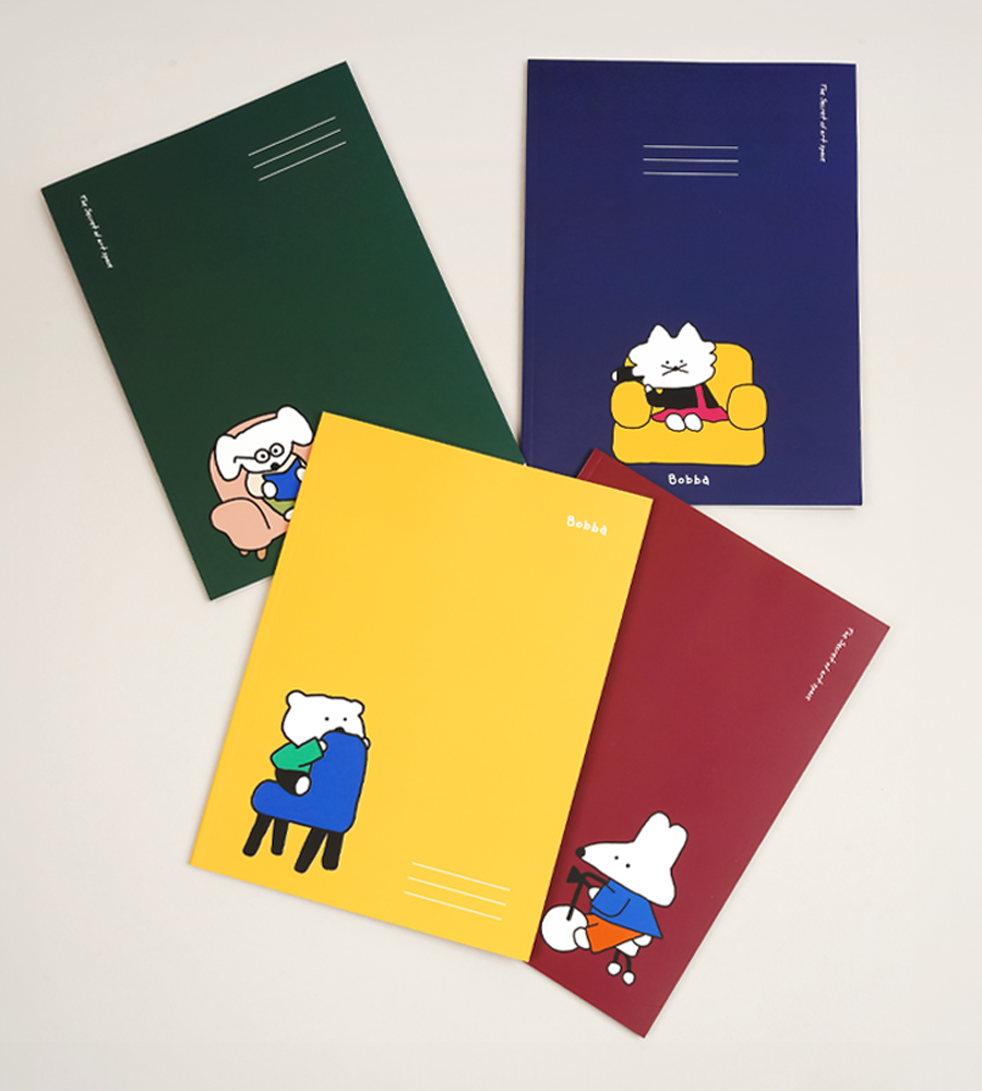 Popofancy Boba Modern Bound Notebook 10-Piece Set