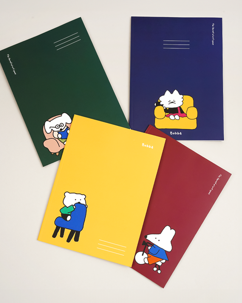 Popofancy Boba Modern Bound Notebook 10-Piece Set