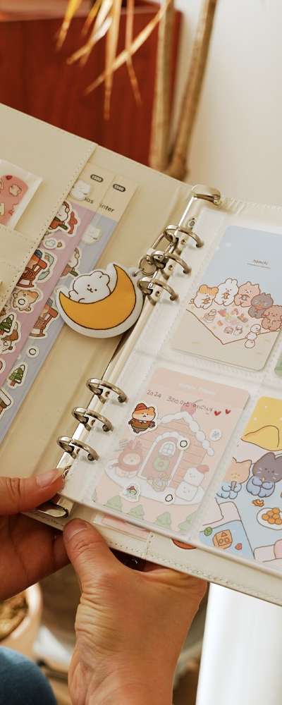 PopoFancy Hamchi Photocard Binder A5 6-Ring