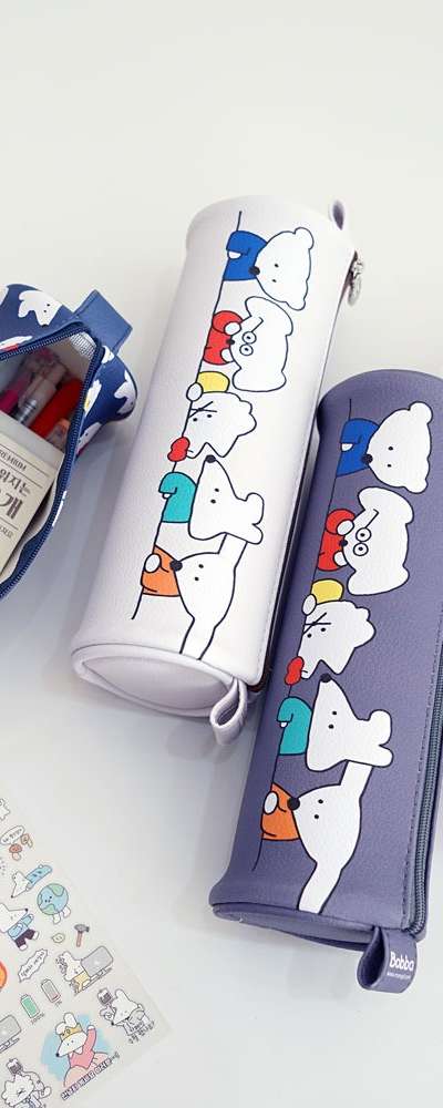 Munggu Boba Cylindrical Pen Pouch