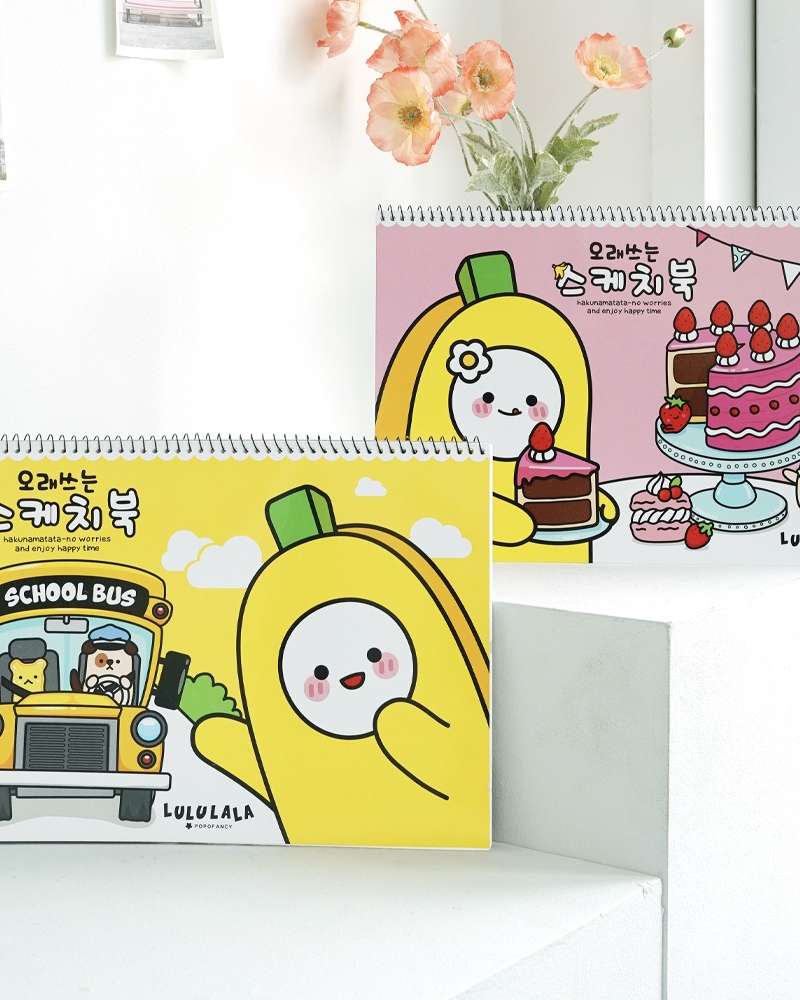 PopoFancy 3000 Lulu Lala Long-Lasting Sketchbook 3