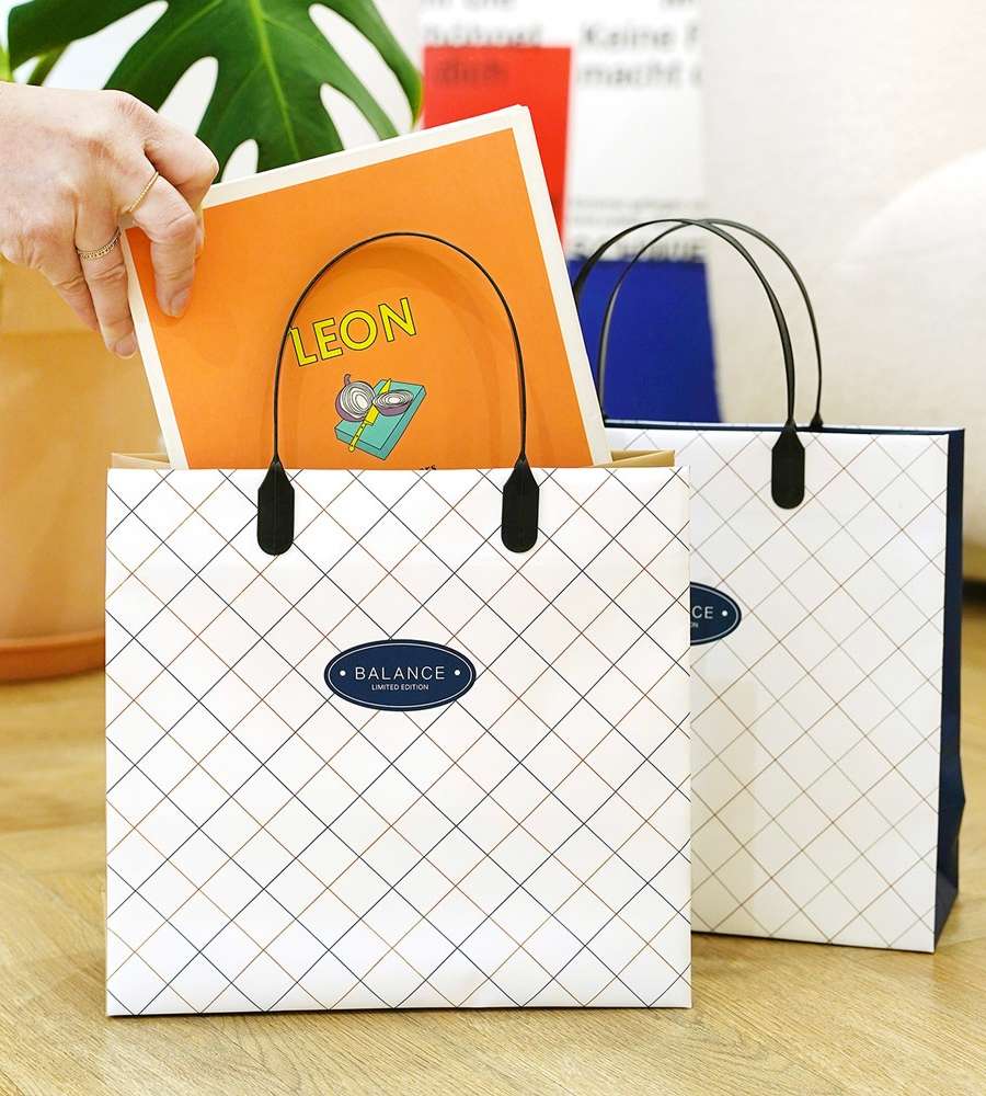 PopoFancy Balance PP Shopping Bag Small 5-Pack