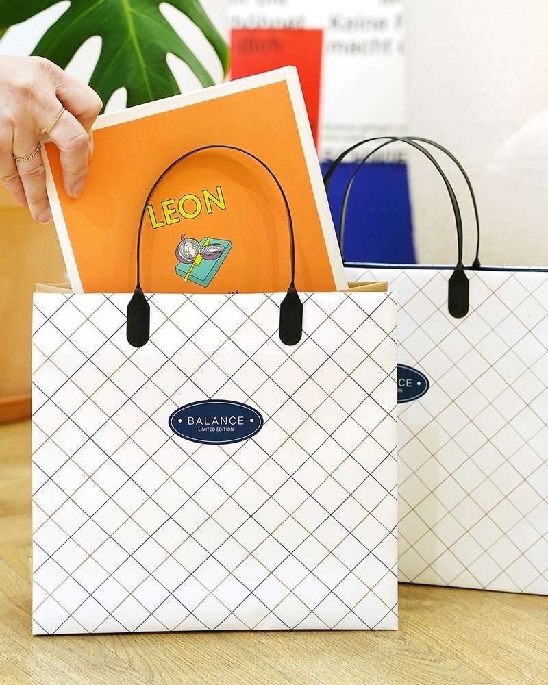 PopoFancy Balance PP Shopping Bag Small 5-Pack