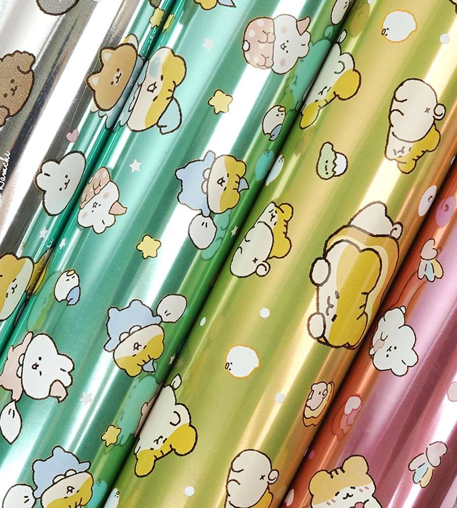 PopoFancy Hamchi Vinyl Laminated Roll Wrapping Paper 53cm x 15m