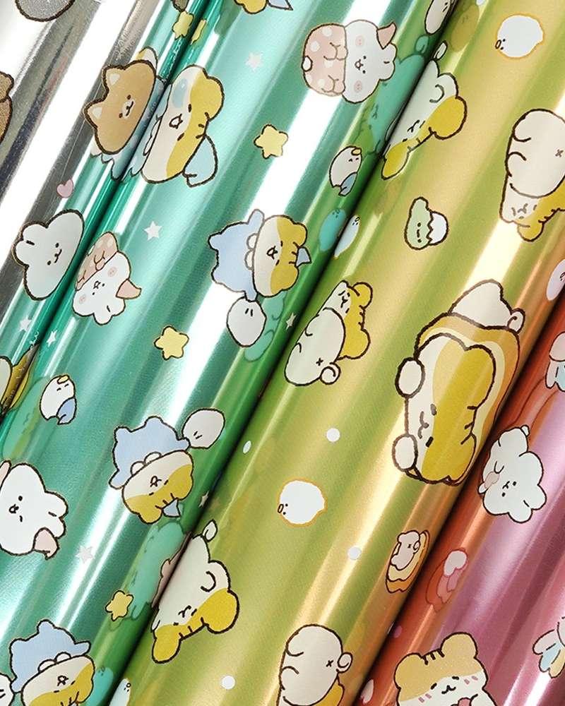 PopoFancy Hamchi Vinyl Laminated Roll Wrapping Paper 53cm x 15m