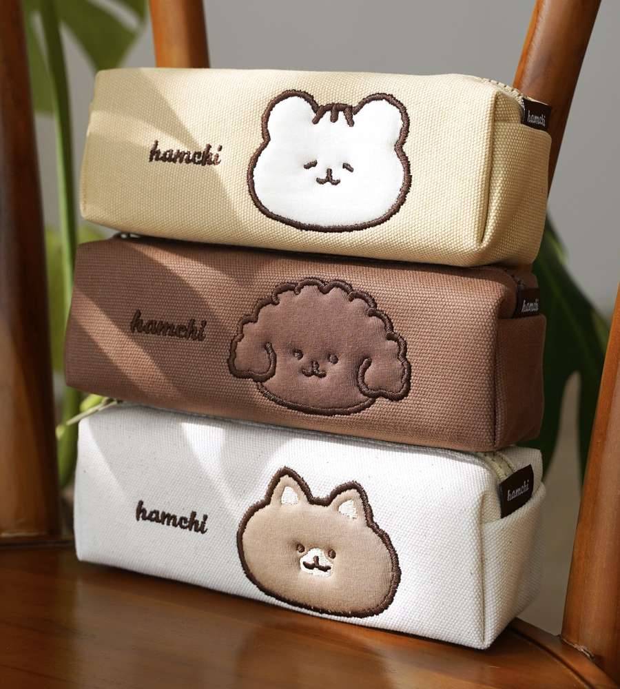 Popofancy Hamchi and Friends Square Pen Pouch