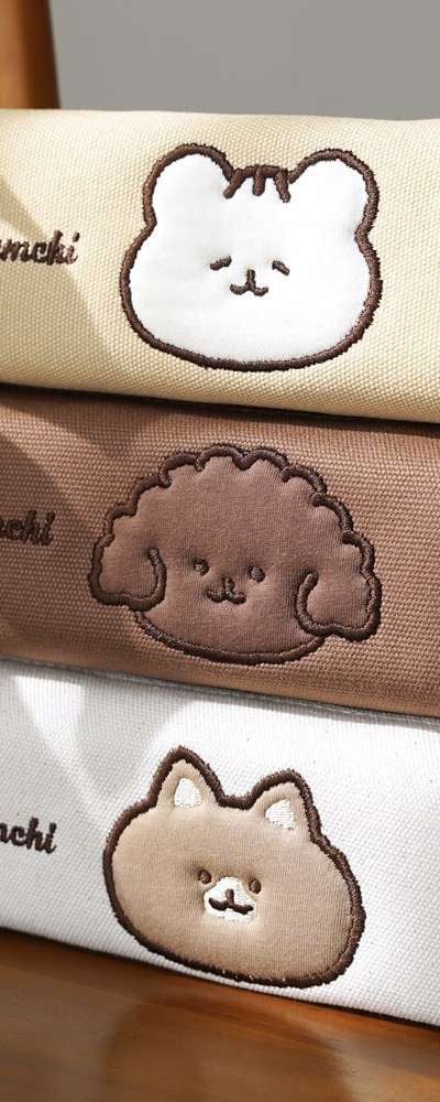 Popofancy Hamchi and Friends Square Pen Pouch