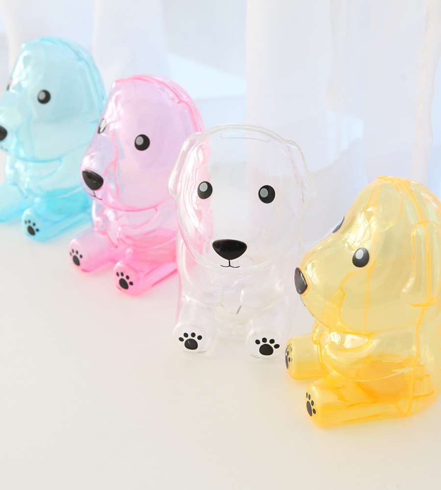 Popofoncy Clear Puppy Piggy Bank