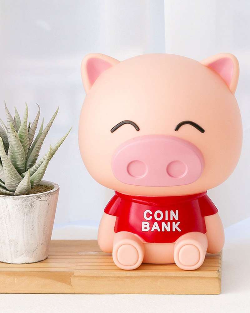 Popo Fancy Happy Pig Piggy Bank