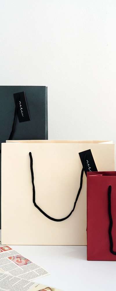 Popofancy Merci Paper Shopping Bag
