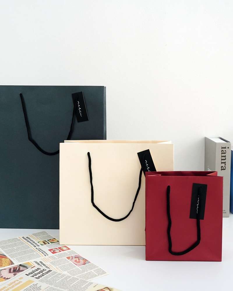 Popofancy Merci Paper Shopping Bag