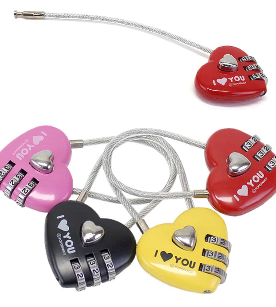 PopoFancy Heart Wire Lock