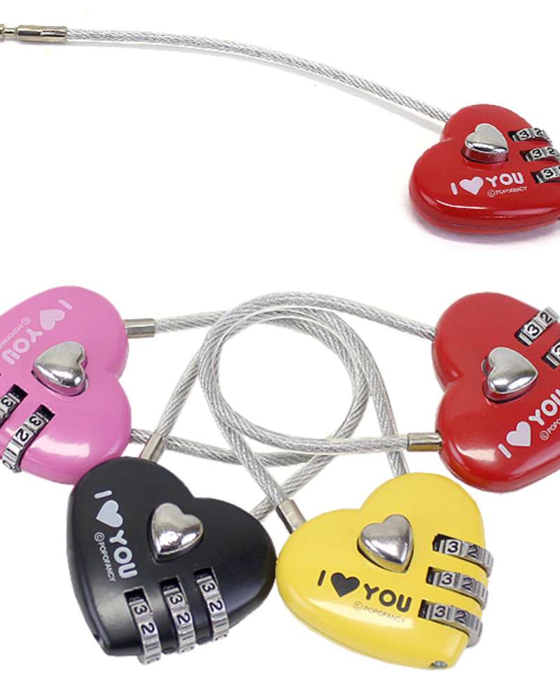 PopoFancy Heart Wire Lock