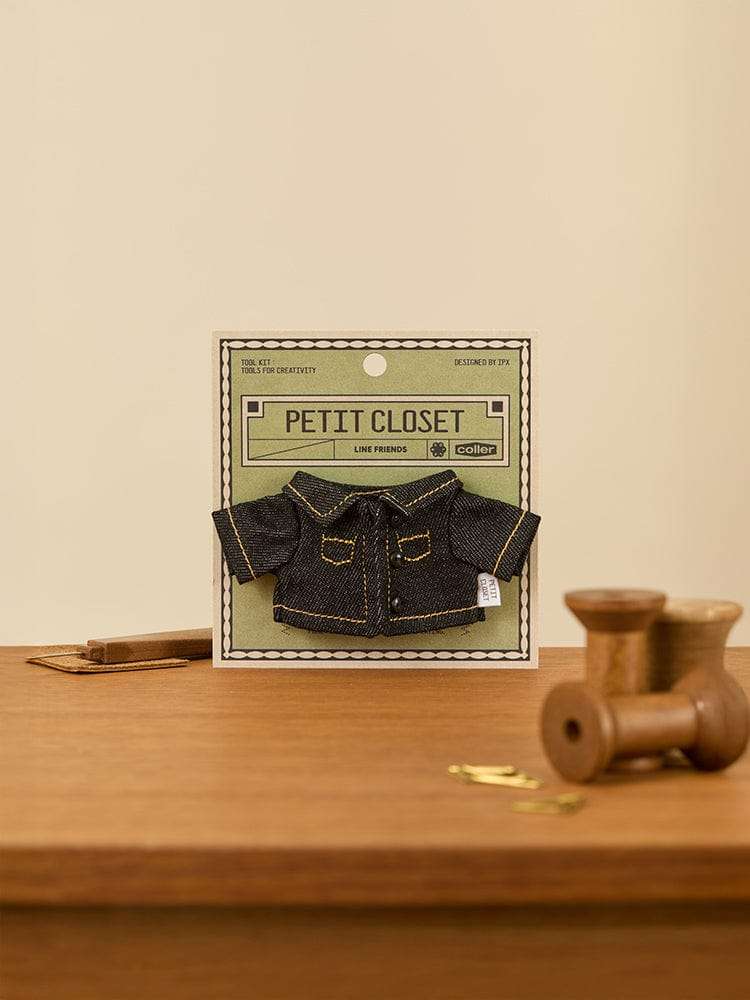 Line Friends Petit Closet Indigo Denim Jacket