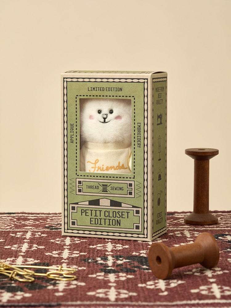 Line Friends Cony Petite Closet Plush Doll Keyring