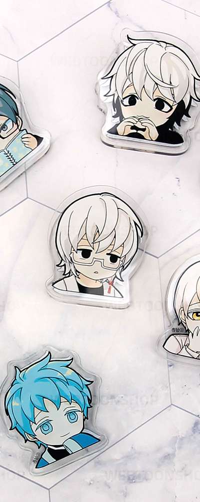 [I Hate This Kind of Hero] Acrylic Clip (Clamp) ver.① 7 Types | Webtoon Goods