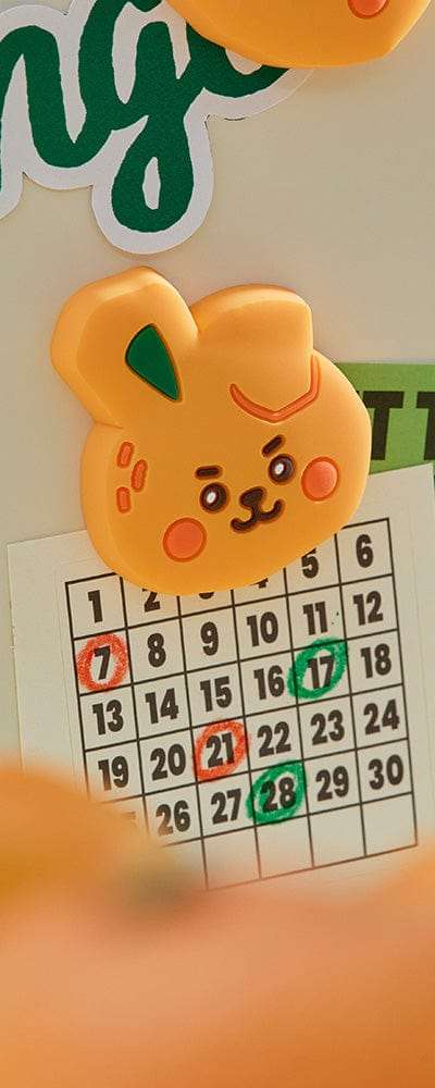 BT21 COOKY ベイビー オレンジパーティ シリコンマグネット