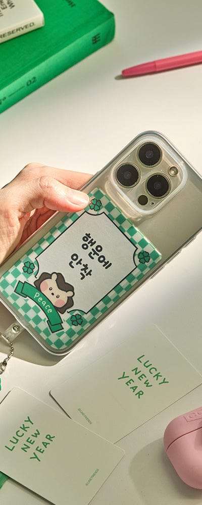 ミニニ ラッキー ニューイヤー トチニ フォンタップ ポカ ホルダー