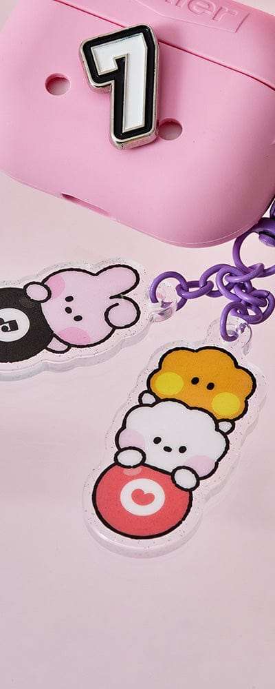 BT21 ミニニ ラッキーガチャ アクリルキーリング B