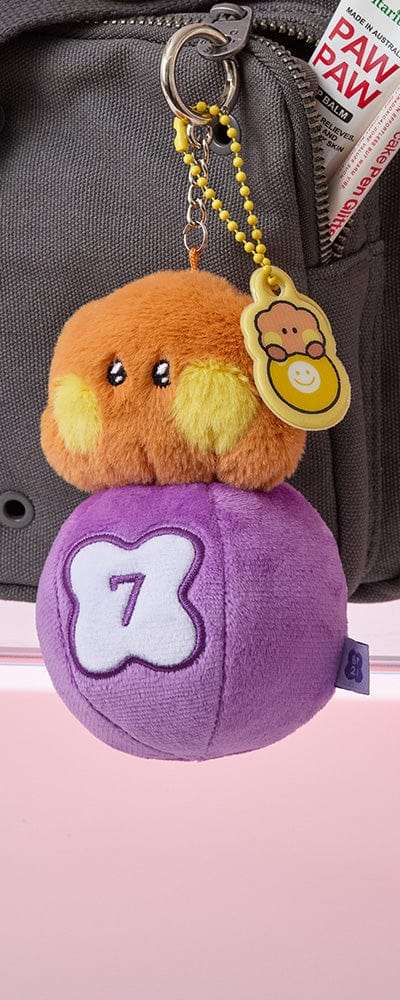 BT21 SHOOKY ミニミ ラッキーガチャ ぬいぐるみキーリング
