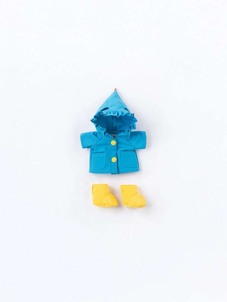 TEDDY TALES Blue Raincoat Outfit XS